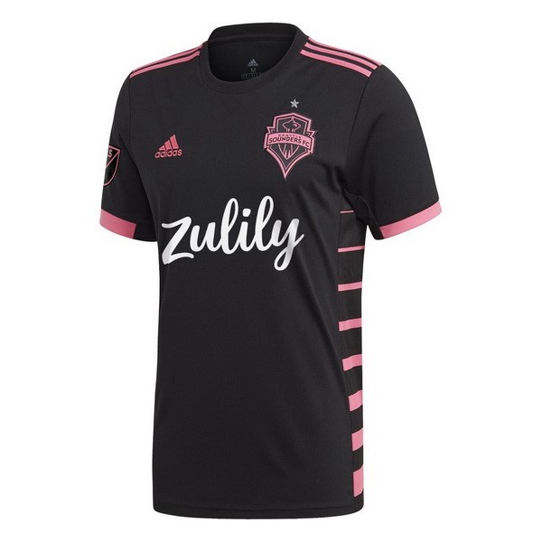 Camiseta Seattle Sounders Replica Segunda Ropa 2019/20 Negro